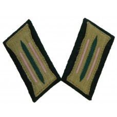 Петлицы на китель М36 (танкисты), Вермахт.